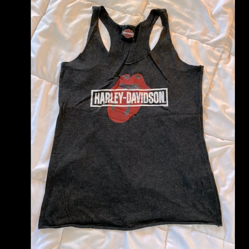 Rolling Stones x Harley Davidson Tank